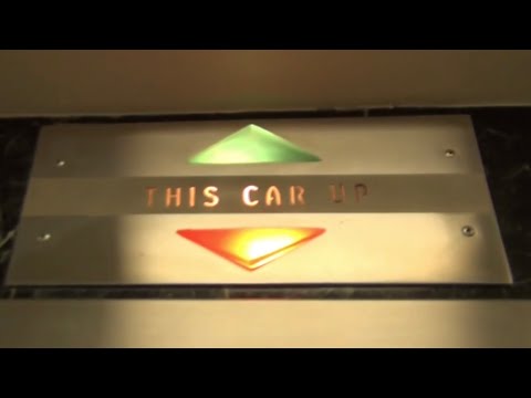 Before Mod: Westinghouse Selectomatic Elevators - Scafe hall, presbyterian Hospital - Pittsburgh, PA