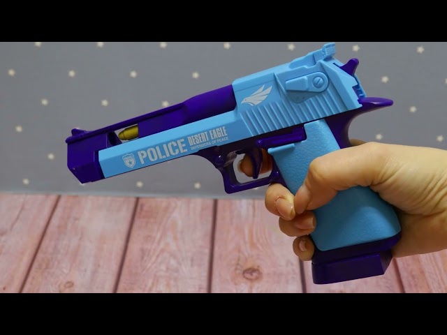 Пистолет Lanson Toys полицейский световые звуковые эффекты - видео