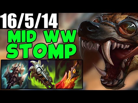 HOW TO CARRY GAMES WITH WARWICK MID - League of Legends