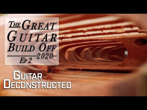 My Great Guitar Build Off 2020 Ep. 2 Taking a Kit Guitar & deconstructing it from the inside out
