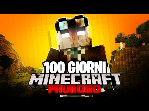 Gioco per 100 GIORNI su MINECRAFT PAUROSO! Ep. 1