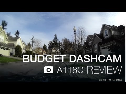 Budget Dashcam (A118C) Review w/Test Footage