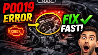 AUDI P0019 Engine Code Explained & Fixed in 6 Minutes (DIY Guide)