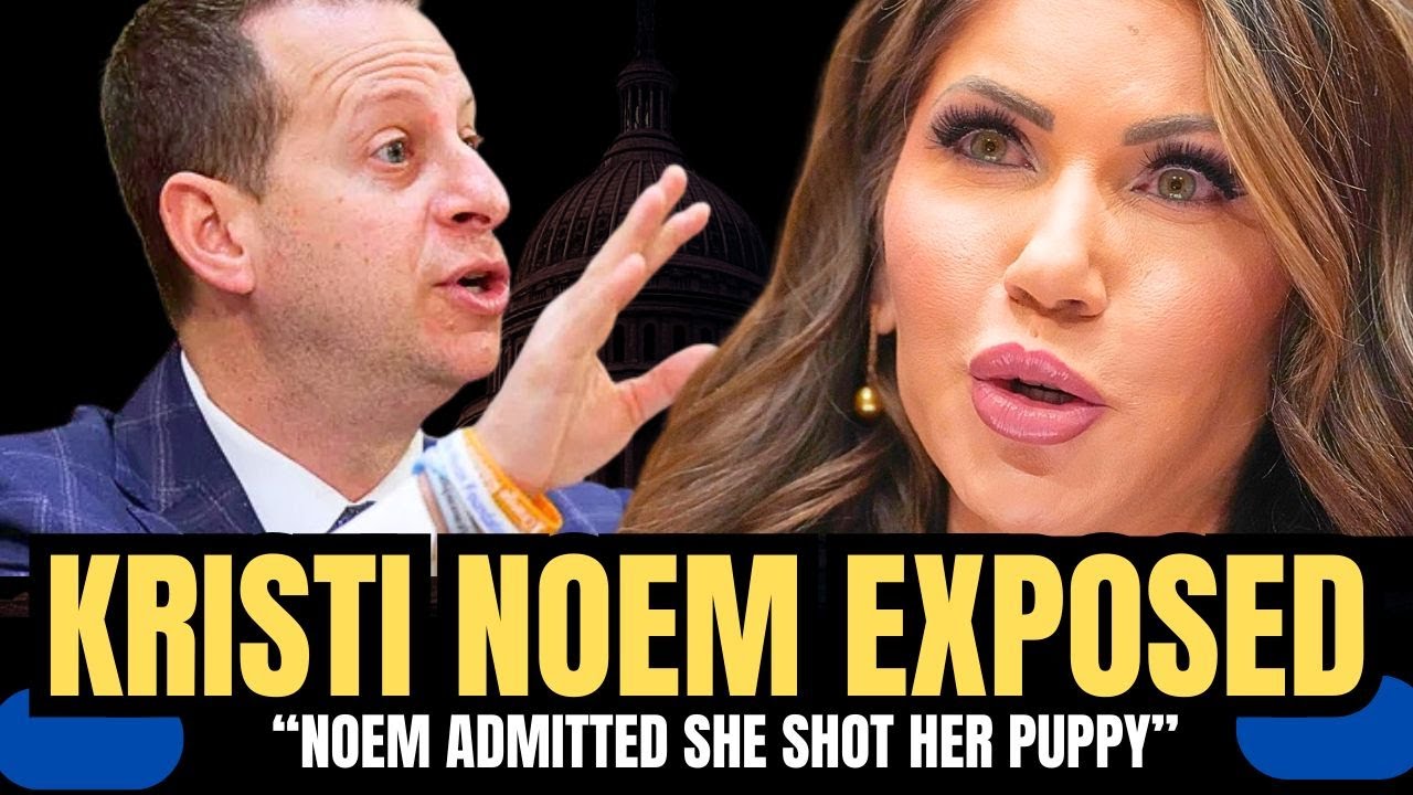 Moskowitz Drops Kristi Noem’s Puppy Story in Congress — Tension EXPLODES