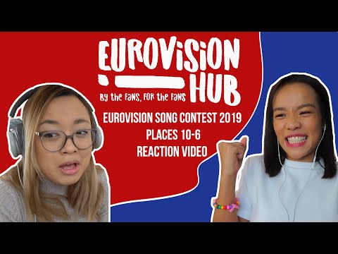 Eurovision Song Contest 2019: Places 10 - 6 | Reaction Video