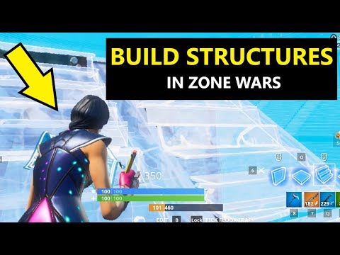 Build structures in Zone Wars (Fortnite Zone Wars Challenges)