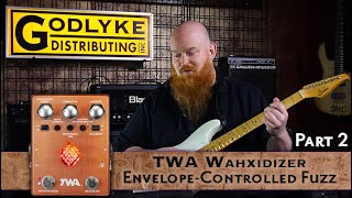 Video thumbnail for TWA WX-01 Wahxidizer envelope controlled fuzz Demo Part 2 (based on the Univox Superfuzz) by Godlyke Inc.