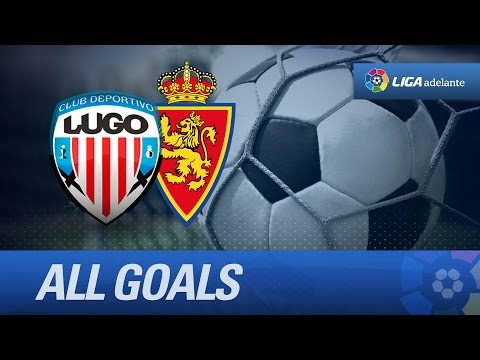 Todos los goles de CD Lugo (3-3) Real Zaragoza - HD