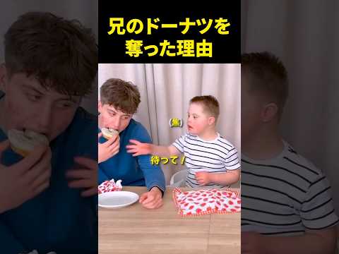 兄のドーナツを奪った理由