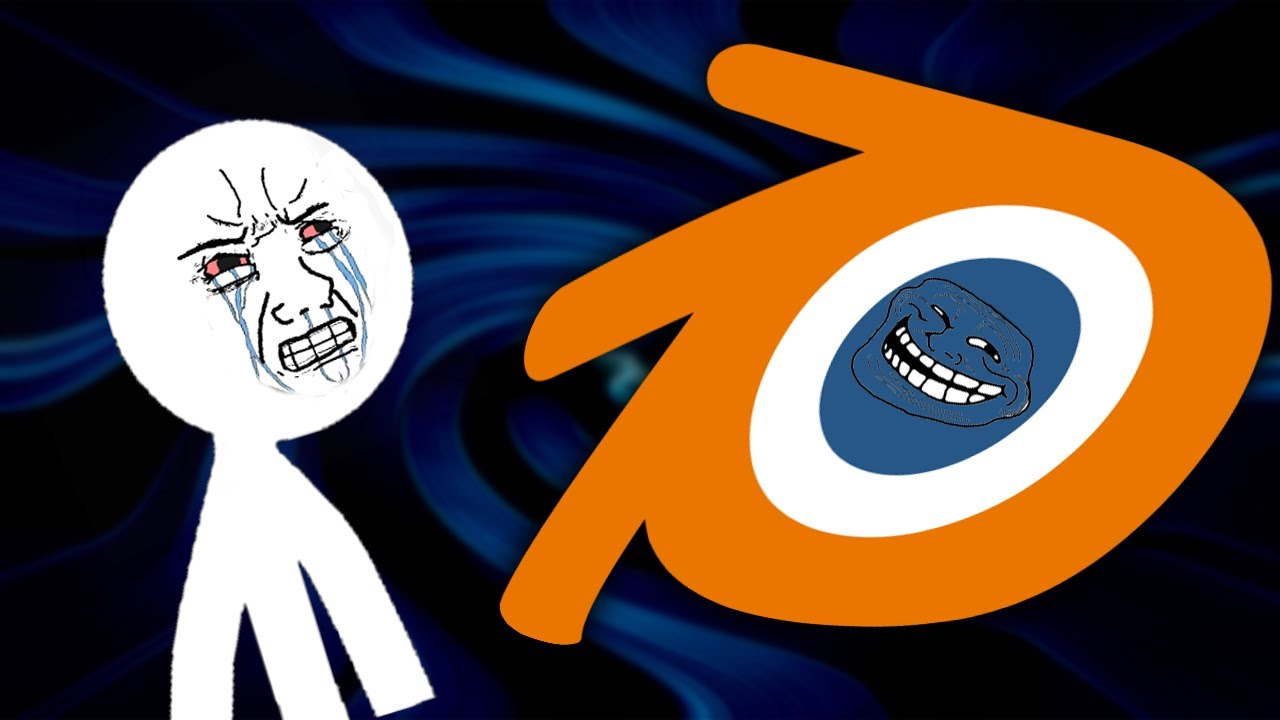 Trying Blender for the first time be like