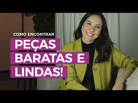 Como garimpar peças boas e baratas | Camila Gaio
