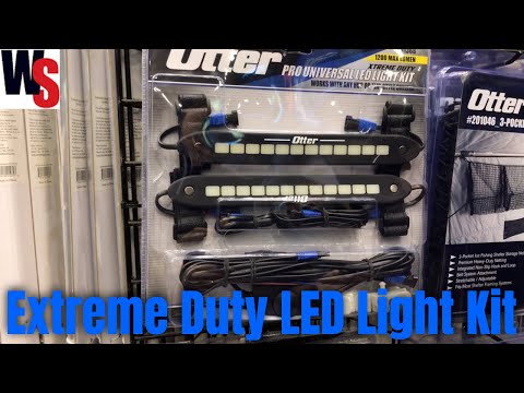 Otter Outdoors Extreme Duty Pro Universal LED Light Kit For Ice Fishing Shelters