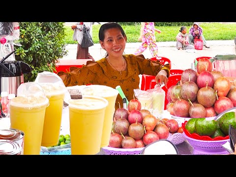 Walkaround Ta Khmao Riverside, Street Food In The Evening Part 2