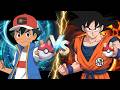 Pokemon Battle Crossover Ash Vs Goku Dragon Ball