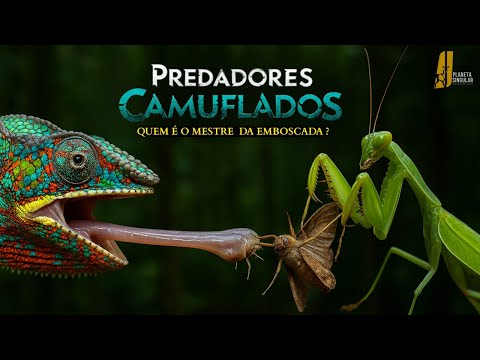 The Art of Hunting: Chameleon vs. Praying Mantis - Documentary HD 2024