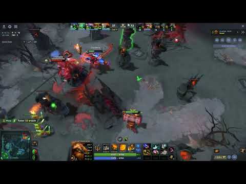 Rubik hooks Pudge at the same time when Pudge hooks Ogre Magi, Earthshaker jumps around for nothing