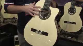 Video thumbnail for Summer NAMM 2015: Cordoba 55FCE Guitar Overview by Sweetwater by Sweetwater