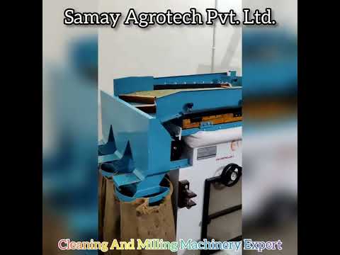 Fully Automatic Grain Cleaning Machine With Gravity Separator 1500kg
