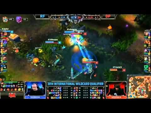 DP|HolyPhoenix vs Russian Force  - Tristana ile 5TE5 ! / WILDCARD 2014