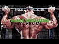 MUSCLE MASS Building Back & Shoulders Workout