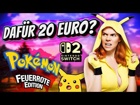 20 Euro DAFÜR? 😲 So ist POKÈMON FEUERROTE Edtion auf Nintendo Switch 2!