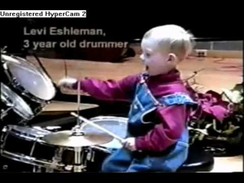 Taddler drumming Baby Killer
