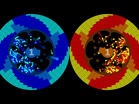 Core Destruction × Multiply or Release or Repair - Marble Race in Algodoo