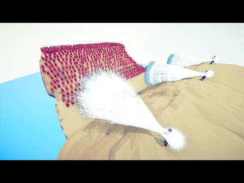 3x GOD ICE ARCHERS vs 100x EVERY UNIT - Totally Accurate Battle Simulator TABS