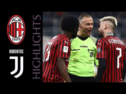 Milan-Juventus 1-1 Highlights Ita Coppa Italia 02/13/2020