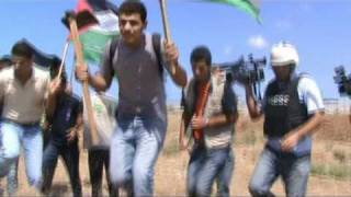 Gaza deaths protest comes under heavy live fire from Israeli snipers