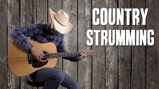 Country Strumming and Fills in the Style of Merle Haggard - Easy Guitar Lesson