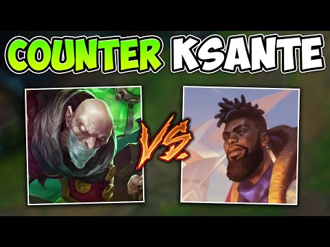 HERE'S WHY SINGED IS THE #1 COUNTER TO K'SANTE!! (AND HOW TO PLAY IT)