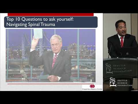 Spine Trauma Navigation: Key Concepts - Terrence T. Kim, MD