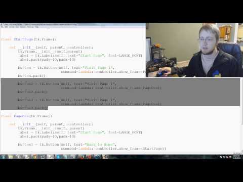 Learn Multiple Windows Frames in Tkinter GUI with Python Tkinter ...