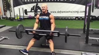 Seated Dead-Stop Barbell Curl exercise video thumbnail