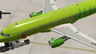 preview picture of video 'The upgraded tow for Airbus A320neo - X-Plane 10'