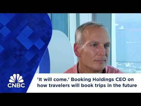 'It will come.' Booking Holdings CEO Glenn Fogel on how travelers will book trips in the future thumbnail