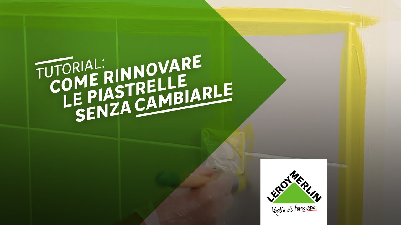 Watch Now Tutorial: come rinnovare le piastrelle senza cambiarle con lo smalto - Leroy Merlin Tutorial: come rinnovare le piastrelle senza cambiarle con lo smalto - Leroy Merlin