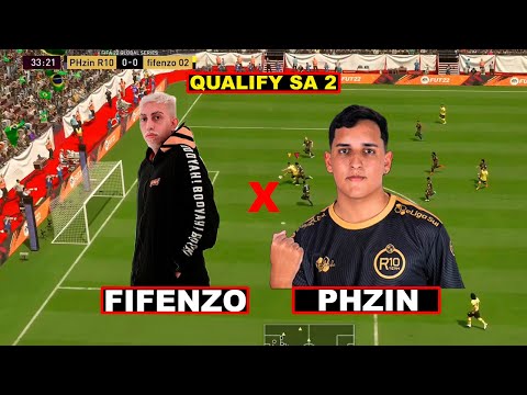 FIFENZO X PHZIN fazem um JOGÃO no Qualify do FIFA 22 | GOLS