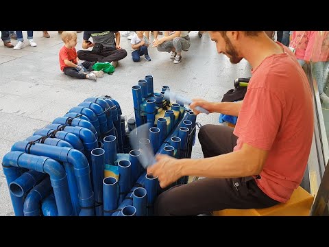 Pipe Guy Playing House | Trance | Techno Live