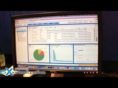 VMworld Barcelona 2012 - demo of new VMturbo Operations Manager 3.2