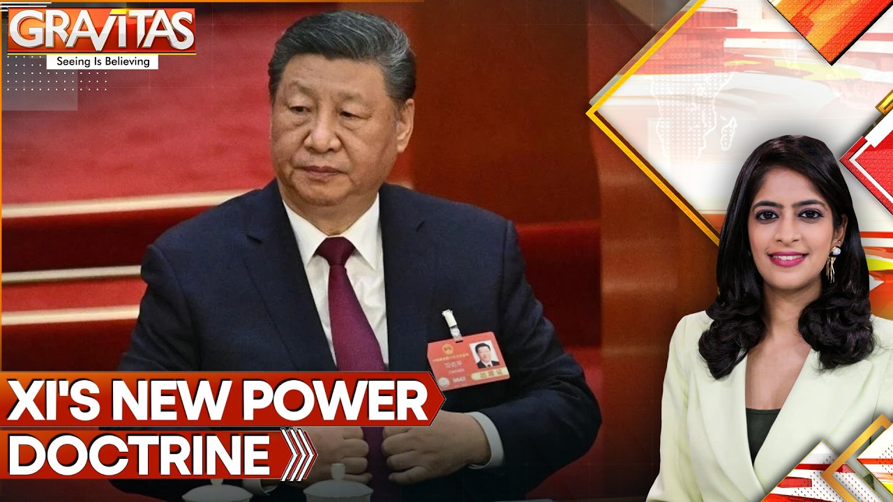 China Declares New Branch Of Xi Jinping Thought As Official Party Doctrine | GRAVITAS