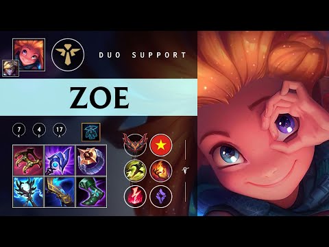 Zoe Support vs Morgana - VN Grandmaster Patch 26.01