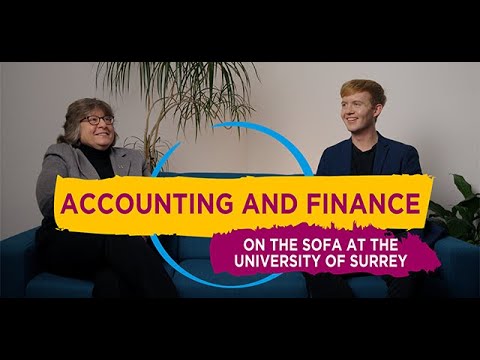 Accounting and Finance | On the sofa at the University of Surrey