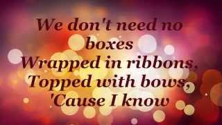 Meet Me Under The Mistletoe - Never Shout Never ft. Dia Frampton (Lyrics)