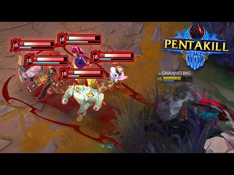 1v5 pentakills no one saw coming...