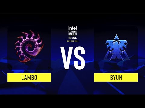 SC2 - Lambo vs ByuN - IEM Katowice 2023 - Group D