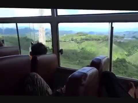 no ônibus de Luang Namtha para Nong Kiau, as montanhas - volta ao mundo 1.126