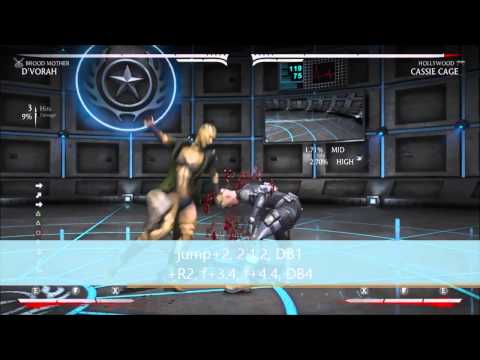 D'Vorah Brood Mother Combo Video