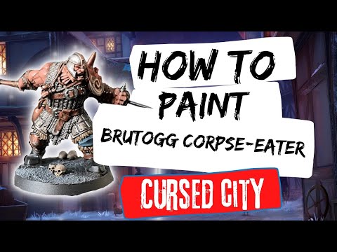EASIEST way to paint skin.Brutogg Corpse-eater cursed city